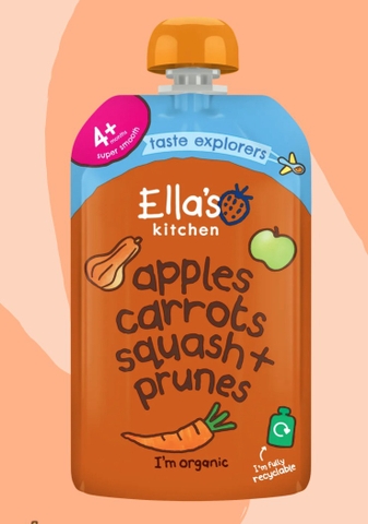 Trái cây nghiền mix vị Ella Kitchen 4m 120gr