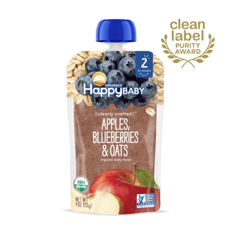 Trái cây nghiền HappyBaby 113g