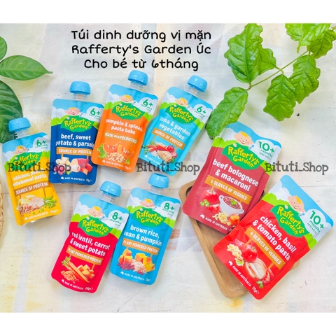 Túi Dinh Dưỡng Rafferty's Garden cho bé ăn dặm từ 6 tháng
