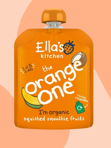 Sinh tố trái cây nghiền hữu cơ Ella Kitchen cho bé từ 6 tháng