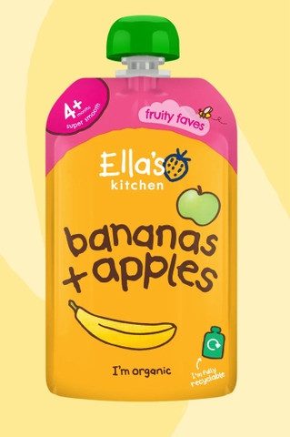 Trái cây nghiền mix vị Ella Kitchen 4m 120gr