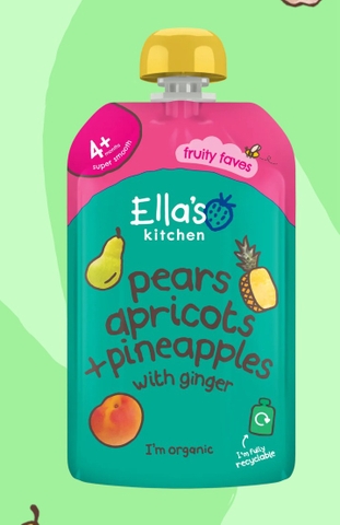 Trái cây nghiền mix vị Ella Kitchen 4m 120gr