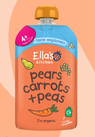 Trái cây nghiền mix vị Ella Kitchen 4m 120gr