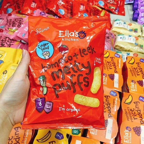 Bánh bỏng ăn dặm hữu cơ Ella's Kitchen cho bé từ 6 tháng