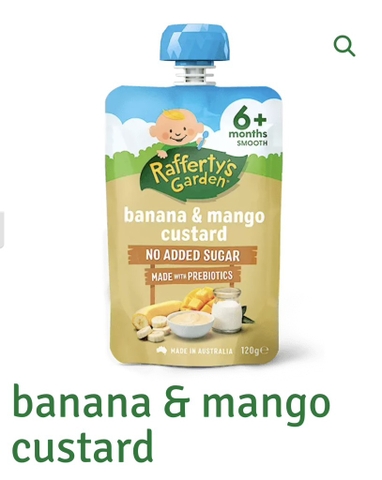 Váng sữa Rafferty's Garden túi 120gr