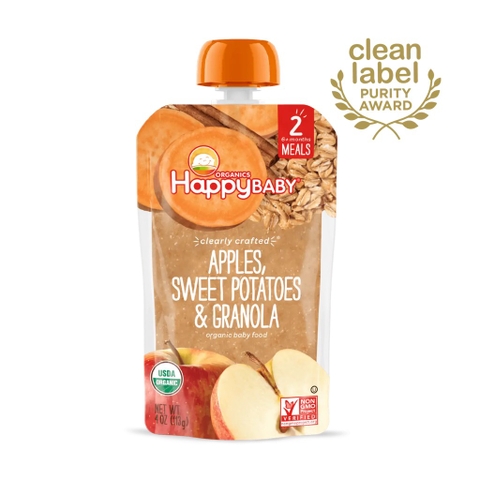 Trái cây nghiền HappyBaby 113g