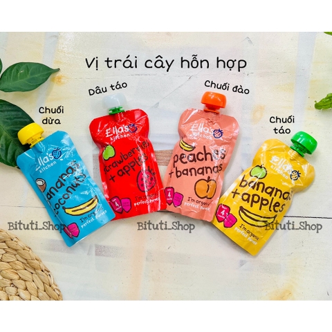 Trái cây nghiền mix vị Ella Kitchen 4m 120gr