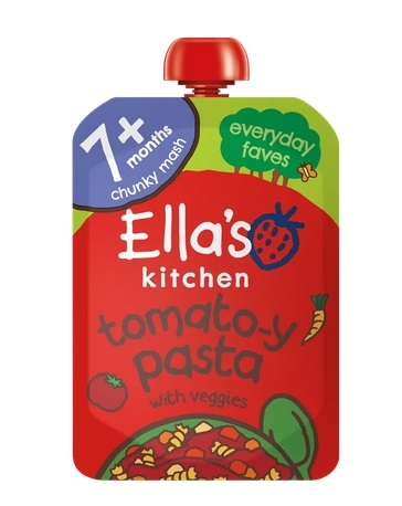 Túi dinh dưỡng hữu cơ vị mặn Ella’s Kitchen cho bé từ 7tháng