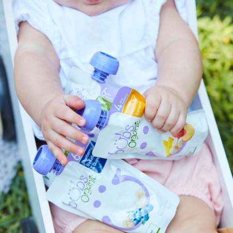 Trái cây nghiền Bubs Organic 120gr