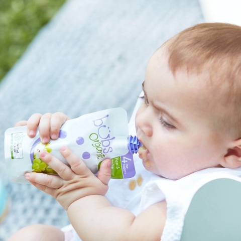 Trái cây nghiền Bubs Organic 120gr