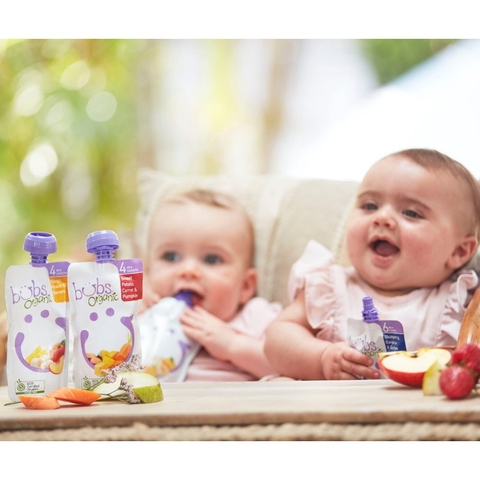 Trái cây nghiền Bubs Organic 120gr