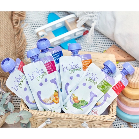 Trái cây nghiền Bubs Organic 120gr