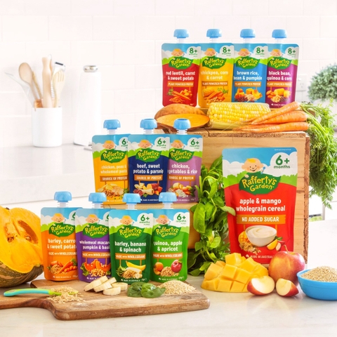 Túi Dinh Dưỡng Rafferty's Garden cho bé ăn dặm từ 6 tháng