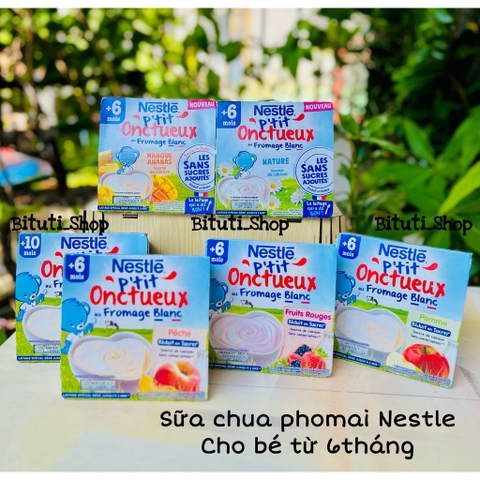 Sữa chua phomai Nestle lốc 4
