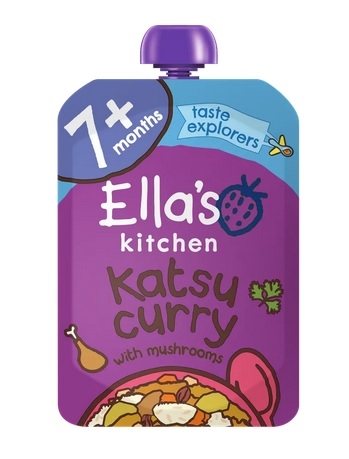 Túi dinh dưỡng hữu cơ vị mặn Ella’s Kitchen cho bé từ 7tháng