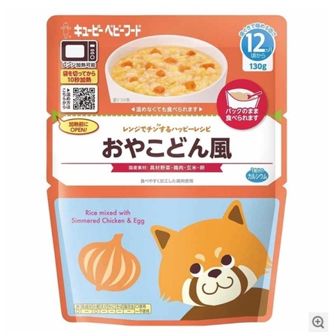 Cháo túi Kewpie 9-12 tháng