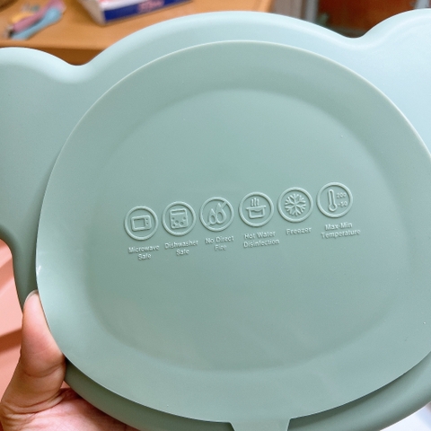 Khay gấu silicon 5 ngăn