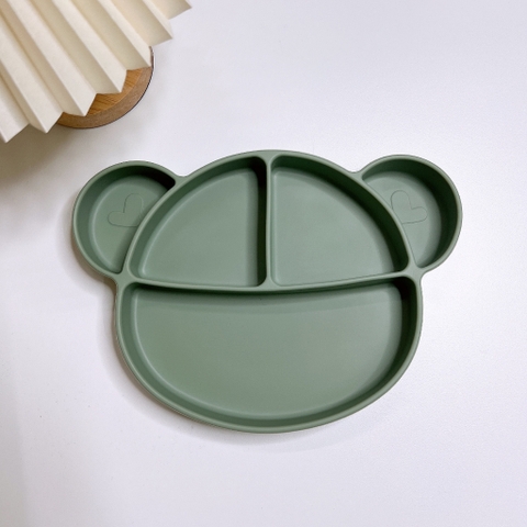 Khay gấu silicon 5 ngăn