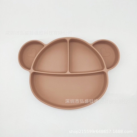 Khay gấu silicon 5 ngăn