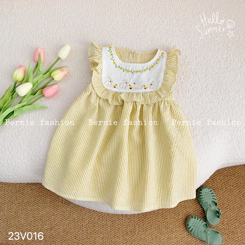 Váy cotton xốp hình thỏ Bernie