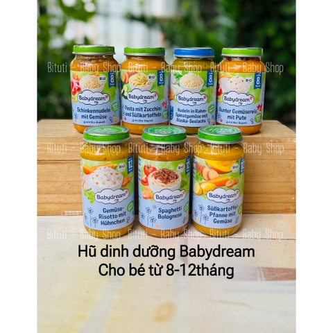 Hũ dd Babydream 8-12m