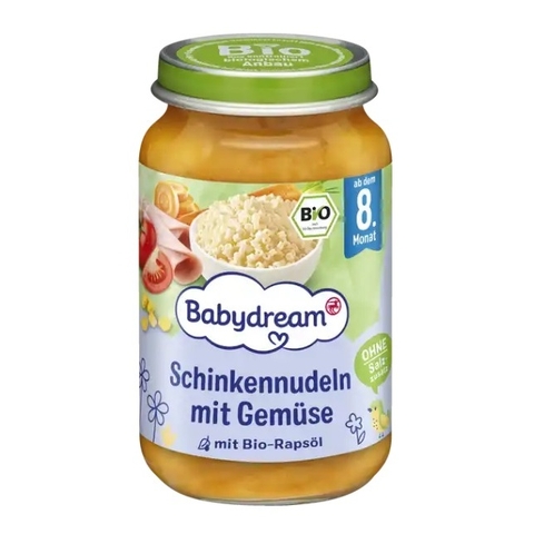 Hũ dd Babydream 8-12m