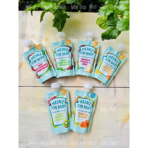 Túi dinh dưỡng Heinz Baby 120g
