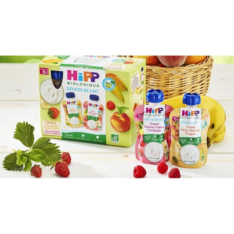 Sữa chua túi Hipp