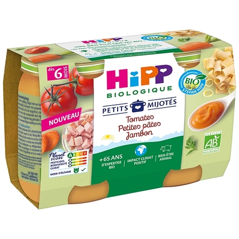 Hũ dinh dưỡng vị mặn Hipp 190g