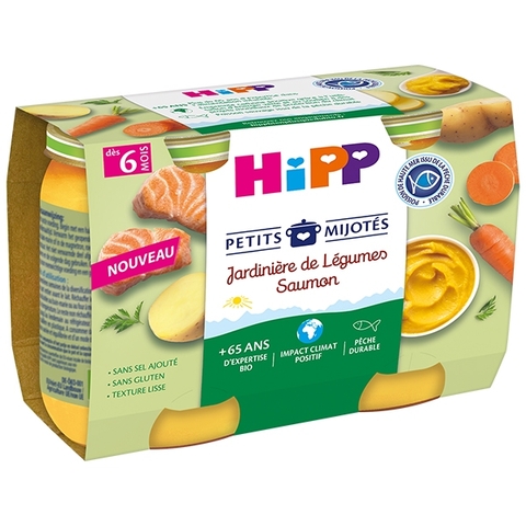 Hũ dinh dưỡng vị mặn Hipp 190g
