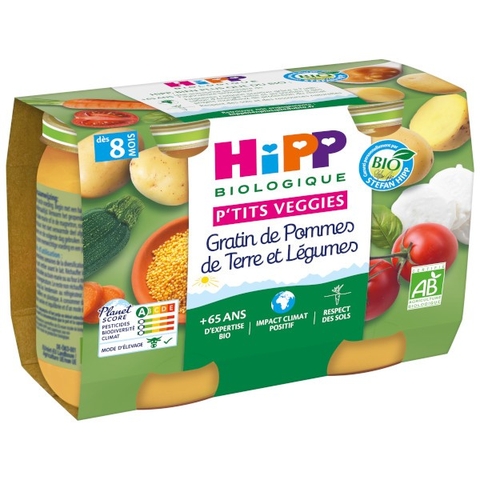 Hũ dinh dưỡng vị mặn Hipp 190g