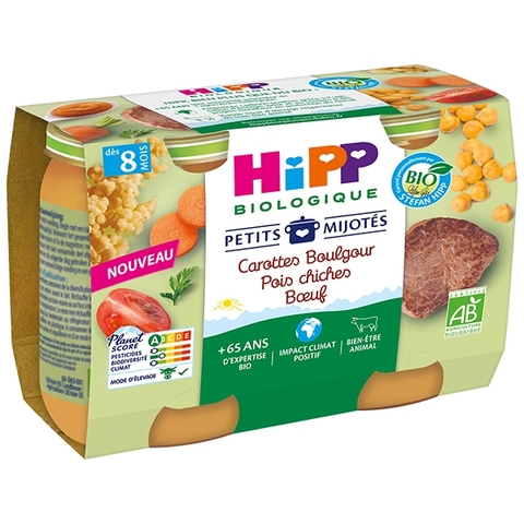 Hũ dinh dưỡng vị mặn Hipp 190g