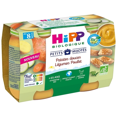 Hũ dinh dưỡng vị mặn Hipp 190g