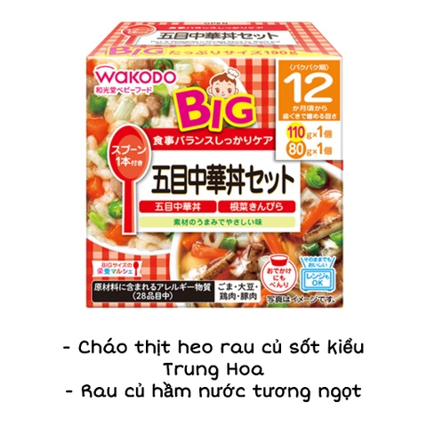 Set hộp Wakodo Big 12m