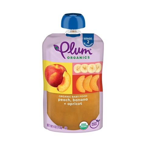 Trái cây nghiền Plum Organics 100g