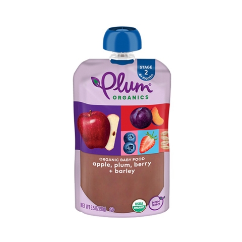 Trái cây nghiền Plum Organics 100g