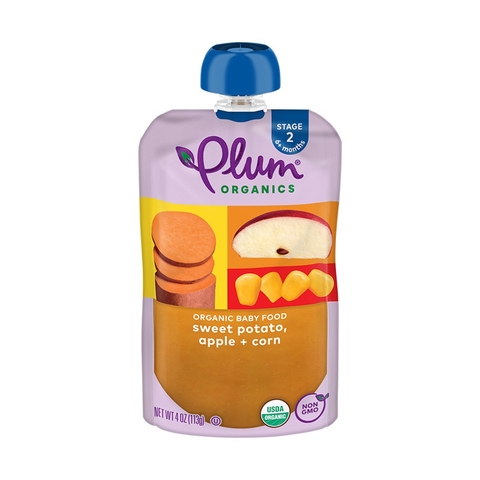 Trái cây nghiền Plum Organics 100g