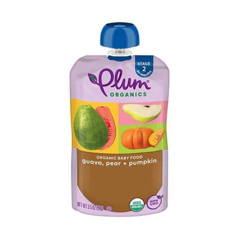 Trái cây nghiền Plum Organics 100g