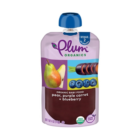 Trái cây nghiền Plum Organics 100g