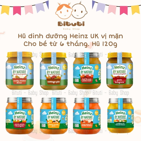 Hũ Heinz UK vị mặn