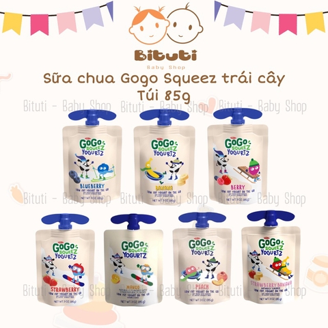Sữa chua Gogo Squeez 85gr