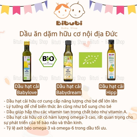 Dầu hạt cải Đức