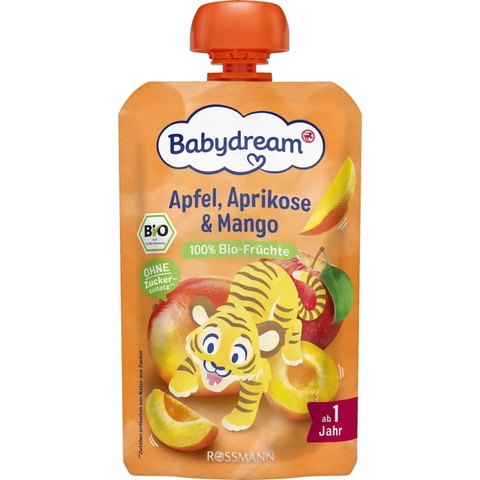 Trái cây nghiền Babydream 1 tuổi 100g