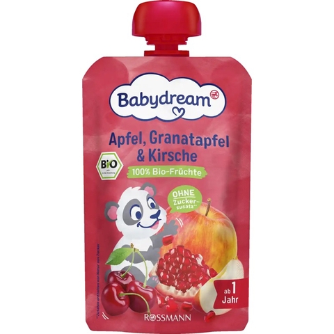 Trái cây nghiền Babydream 1 tuổi 100g