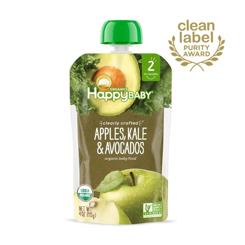 Trái cây nghiền HappyBaby 113g