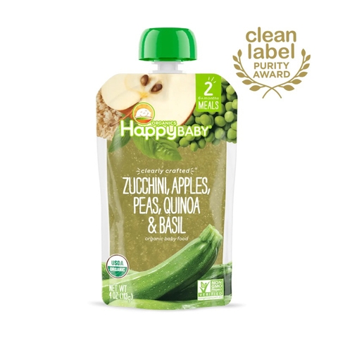 Trái cây nghiền HappyBaby 113g