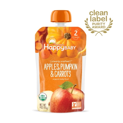 Trái cây nghiền HappyBaby 113g