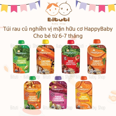 Túi vị mặn HappyBaby 100g