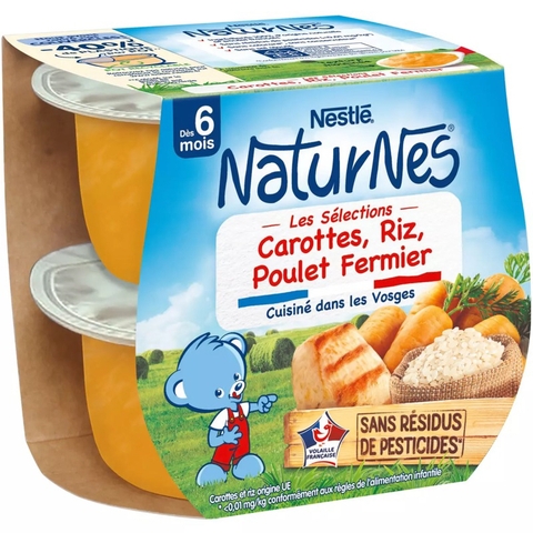 Hũ dinh dưỡng Nestle NaturNes