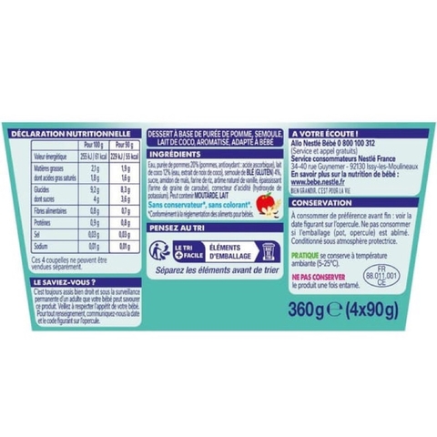 Váng sữa dừa Nestle